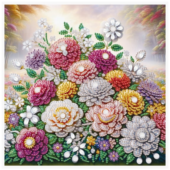 Forest Flower Diamond Art Painting Kit