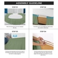 thumbnail image 4 of Falda de cama Utopia Bedding Queen de microfibra, 41 cm, color salvia, 4 of 7
