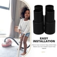 thumbnail image 3 of ETHZZLE 4Pcs Black Vacuum Hose Adapter Converter Parts Compatible with Industrial Vacuum Cleaners, 3 of 7