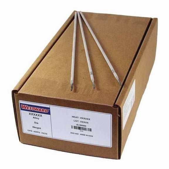 Westward 14" Welding Electrode 5/32" Dia., AWS E7014, 50 lb. 20YD37
