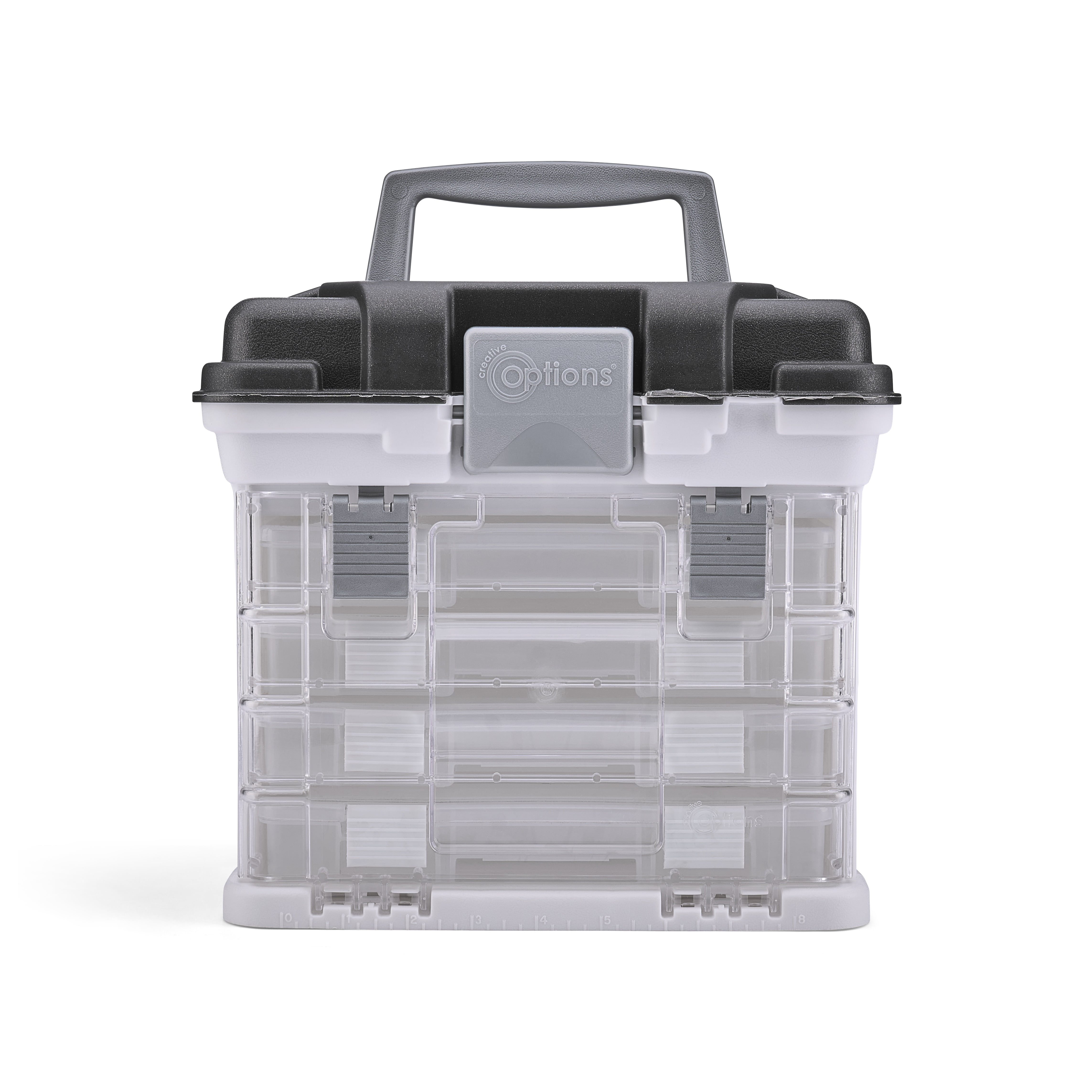 (2 pack) Creative Options White Small Rack Storage System