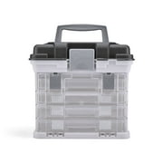 (2 pack) Creative Options White Small Rack Storage System