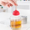thumbnail image 2 of vnanda Toilet Pump Tea Infuser Tea Infuser Creative Toilet Pump Shape Reusable Durable Silicone Tea Strainer with Handle for Home Kitchen Tea Sieve Tool, 2 of 7