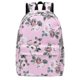 thumbnail image 1 of New Flowers Pattern School Backpack 26s, 1 of 1