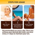 thumbnail image 3 of SZBAOAN Intensive Tanning Gel,Natural Tanning Accelerator Cream Gel,For Sunbeds & Outdoor Sun,Brown Tanning Gel For Body Outdoor Summar Beach Women, 3 of 5