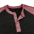 thumbnail image 7 of Nafuu Men T Shirts Multicolor Henley Long Sleeve Soft Blend Tee For Casual Wear And Layering Comfort Leisure Home Classic Tees Men, 7 of 7