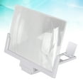 thumbnail image 3 of 8-14 Inches Phone Screen Magnifier 3d Video Amplifier Pulling Type Magnifier Folding Rack for Home Office (White), 3 of 7