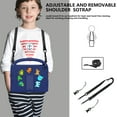 thumbnail image 2 of Dteck Crossbody Strap Kids Case for iPad 9th 8th 7th Generation,Cute EVA Hand Grip Case Shockproof Kickstand Cover with Shoulder Strap for iPad 10.2 inch 2021/2020/2019,Navyblue, 2 of 6