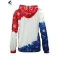 thumbnail image 4 of PULLIMORE Merry Christmas Hooded Sweatshirts Casual Long Sleeve Hoodies Pullover Tops for Women (Size L), 4 of 6