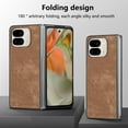 thumbnail image 3 of ELEHOLD Case for Google Pixel 9 Pro Fold/Fold2, Shockproof Phone Case Slim Anti-Scratch PC Cover,Brown, 3 of 6