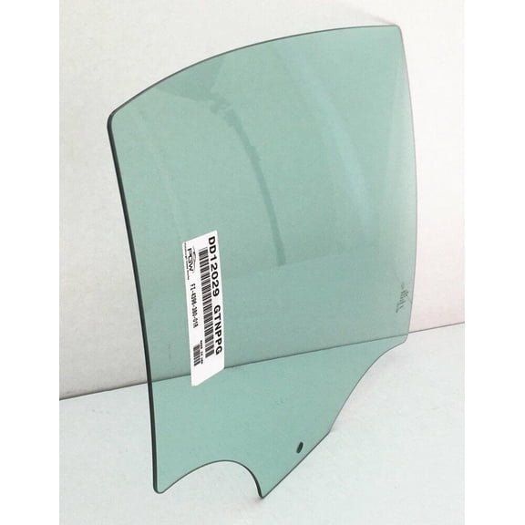 Passenger Right Side Rear Door Window Door Glass Compatible with Mazda 3 4 Door Sedan 2010-2013 Models