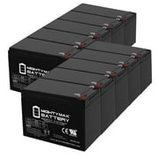12V 15AH F2 Battery Replacement for Optima Digital 1200 - 10 Pack