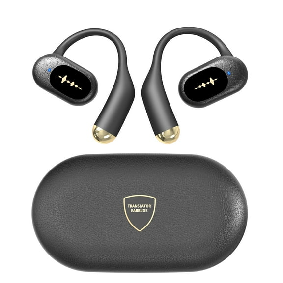 Boeleo Translator Earbuds,150 language Translation Earbuds,3-in-1 Two-Way translator device ,Translator Device with APP for iOS/Android,for Business, Study, and Travel