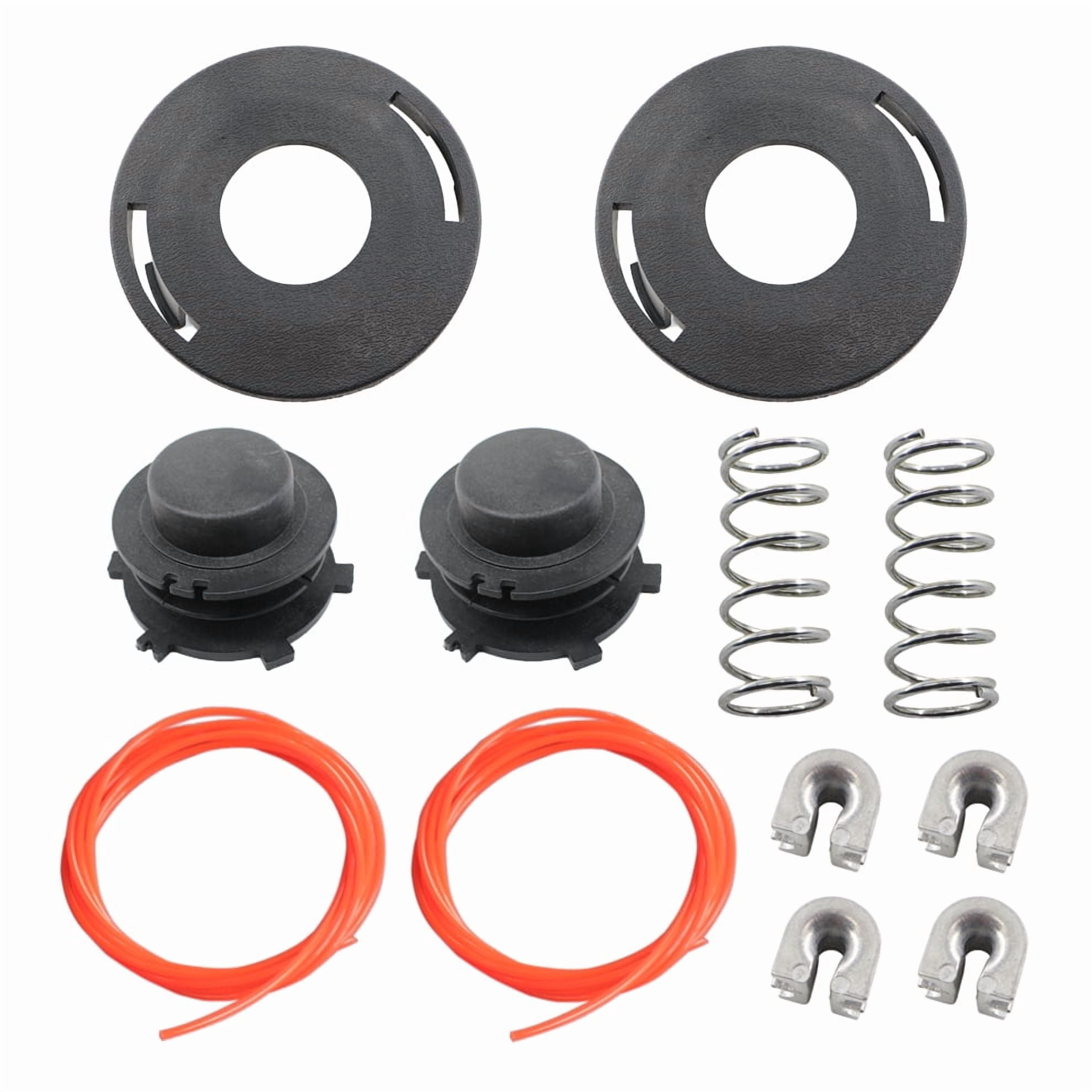 6PK Spool Cap Combo For Stihl Head Cover 25-2 FS 90 100 110 120 130 55
