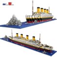thumbnail image 1 of Juego de bloques de construcción del Titanic YUANXCMXG kit de construcción de maquetas de barcos, 1 of 5