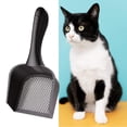 thumbnail image 6 of Manunclaims Cat Litter Scoop – Plastic Scoops for Kitty Litter Boxes – Sifter, Deep Shovel, Solid Color – Corrosion Resistant Litter Box Cleaner - Black, 6 of 8