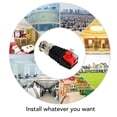 thumbnail image 4 of BNC Connector, Stable BNC Male Adapter 10Pcs HD  For Video Transmission, 4 of 8