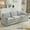 Light Gray, variant on Harper & Bright Designs 3 Piece Living Room Furniture Sets, 3-Seater Sofa Couch, Loveseat and Single Sofa Chair, Chenille Sectional Couches and Sofas Sets for Apartment Small Spaces, Beige