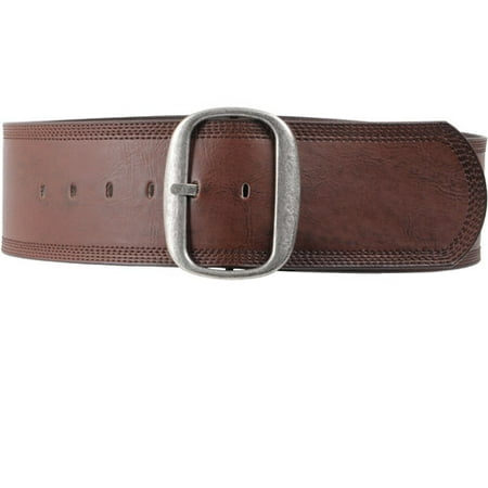 Brinley Co Womens Leather Belt