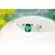 thumbnail image 1 of Anillo de Plata de Ley 925 abierto ajustable anillo de plata/oro moda exquisita estudiante novia accesorios de joyería fiesta de boda, 1 of 2