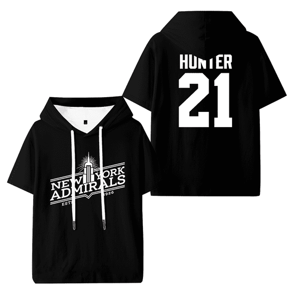 Heated Rivalry Scott Hunter 21 Hooded T-shirt Men Women Short Sleeve Tee Casual Trendy Tops