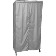 Covered Living Storage Shelving Unit Cover (36" Wx15 Dx54 H, Grey)