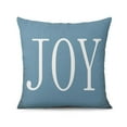 thumbnail image 4 of Merry Christmas Joy Hello Winter Throw Pillow Covers Modern Throw Pillow Case 4 Pieces Fashion Pillow Cover for Room Home Patio Bedroom Livingroom, 4 of 7