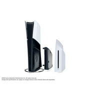 2023 New PlayStation 5 Slim Disc Edition Console, Controller and Mytrix Controller Charger - White, Slim PS5 1TB PCIe SSD Gaming Console