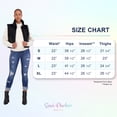 thumbnail image 6 of Savi Parker Women’s Maternity Jeans Over The Belly - Pregnancy Must Haves Fall and Winter Maternity Clothes (XL, Eli Wash), 6 of 6
