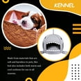 thumbnail image 4 of Greeniant The Furry Universal Pet Pet Bed Nest Durable Bed Products Cloth And For Your Universal Dog Pet Animal Nest Cats Suministros para perros gris XXS, 4 of 6