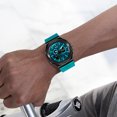 thumbnail image 6 of SMAEL Men Octagonal Analog Digital Sports Watch Waterproof TPU Strap Alloy Dial Man Gift, 6 of 7