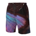 thumbnail image 4 of Rocae Wings Of A Butterfly for Men's Beach Shorts Casual Elastic Waist Drawstring Summer Beach Shorts,S-3XL-XX-Large, 4 of 6