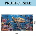 thumbnail image 5 of 2 Pack Magnetic Fluorescent Light Covers, 2x4 Ft,Ocean Tropical Animal Abstract Coral Turtle Fish Magnetic Light Covers for Ceiling Lights Classroom Office Home Decor, 5 of 9