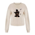 thumbnail image 3 of Sudaderas de acción de gracias calabaza otoño halloween sudaderas suéter Khaki 3XL Yuyangstore Sudaderas, 3 of 6