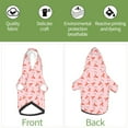 thumbnail image 6 of Haiem Cartoon Lobsters 3 for Winter Dog Hoodie Sweatshirts with Pockets Warm Dog Clothes for Small Dogs Chihuahua-Large, 6 of 7