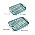 thumbnail image 2 of fastboy Easy To Clean Dish Drain Board Mat For Neat And Organized Kitchen Widely Used Drainer With Drip Tray blue small, 2 of 6