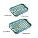 thumbnail image 2 of Advancent Tapete para escurrir platos fácil de limpiar, soporte para bandeja de goteo de agua, escurridor multifuncional con bandeja de goteo Almacenamiento y organización del hogar verde pequeño, 2 of 6
