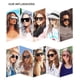 thumbnail image 3 of Gafas de Sol SOJOS Cuadradas Grandes para Mujer SJ2117 con Armazón Carey, 3 of 6