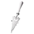 thumbnail image 1 of Stainless Steel Cube Sugar Colander Ladle Ice Strainer Colander Slotted Spoon Bar Strainer Absinthe Filter Spoon Cooking Utensil (Iron Tower Silver), 1 of 7