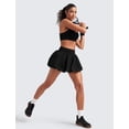 thumbnail image 3 of Falda CRZ YOGA Mini Alta con Shorts Integrados Negra XS, 3 of 6
