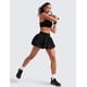 thumbnail image 3 of Falda CRZ YOGA Mini Alta con Shorts Integrados Negra XS, 3 of 6