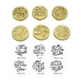 thumbnail image 4 of SHISUYAN 1Pc FORYOU Wax Seal Stamp Retro Envelope Seal Postmark Ornament DIY Ablum Diary Scrapbooking Label Sticker DIY Envelope Seal Decorations, 4 of 8