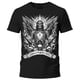 thumbnail image 1 of Playera Negra Manga Corta Mediana Hell Christ, 1 of 4