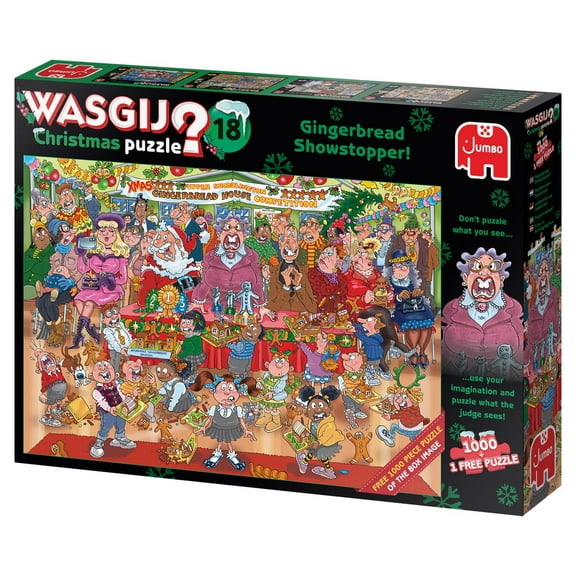 Wasgij? : Puzzle 1000 pcs  / # 18 Christmas !
