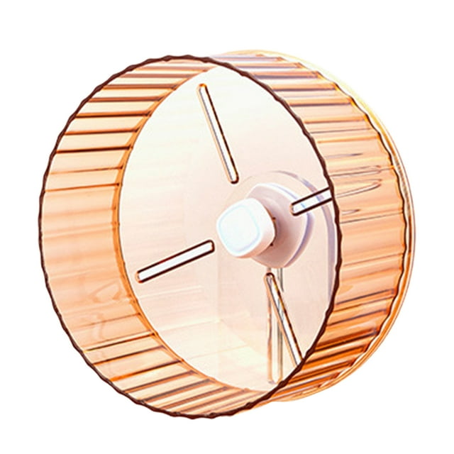 Primegos Roue de Hamster Jouet d'Exercice Transparent pour Petits Animaux