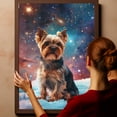 thumbnail image 6 of Yorkshire Terrier Dog Lying in The Snow Canvas Print Wall Art Famous Painting for Kids Nursery Bedroom Living Room Office Home, 6 of 6
