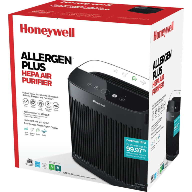 Honeywell insight hepa air on sale purifier hpa5300b