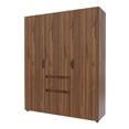thumbnail image 1 of Ropero Closet Mary 160cm Color Gales Wengue cafe, 1 of 10