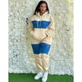 thumbnail image 5 of Hooded Tops and Pants Tracksuit Outfits Sweatsuit Set (XL, RosePink), 5 of 6