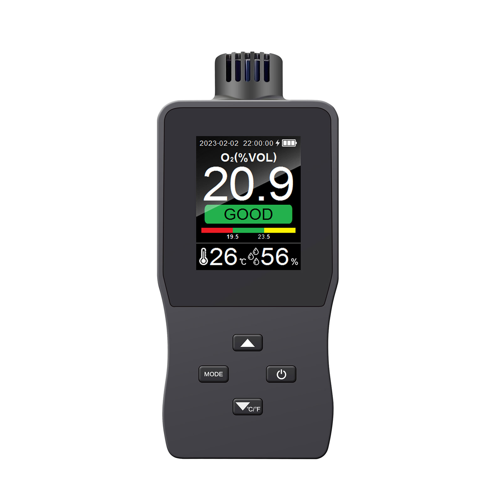 Multiple Function Analyzers Detectors for Oxygens Content and Air Quality Assessment In Various Environment